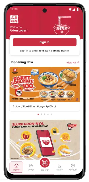 Sign In on the top right corner